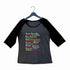 9 TV Series A-Z OF Custom Printed Graphic Design Raglan T-Shirt for Women